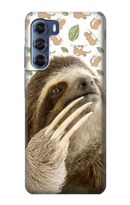 S3559 Sloth Pattern Case For Motorola Edge S30