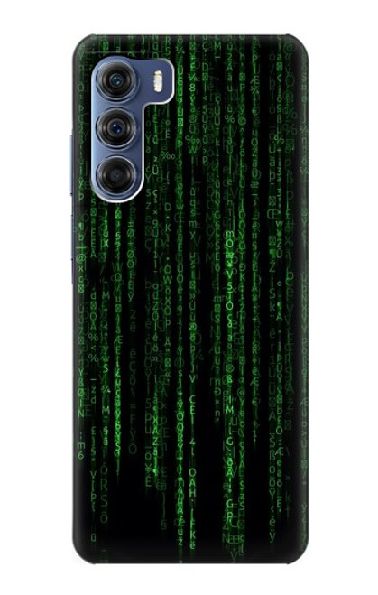 S3668 Binary Code Case For Motorola Edge S30