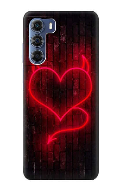 S3682 Devil Heart Case For Motorola Edge S30