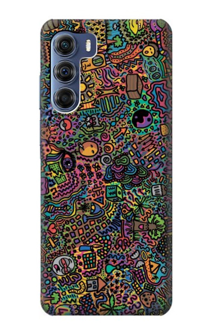 S3815 Psychedelic Art Case For Motorola Edge S30