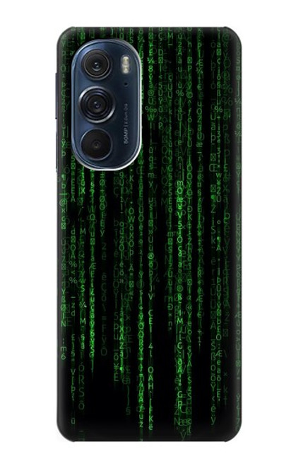 S3668 Binary Code Case For Motorola Edge X30