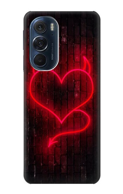 S3682 Devil Heart Case For Motorola Edge X30