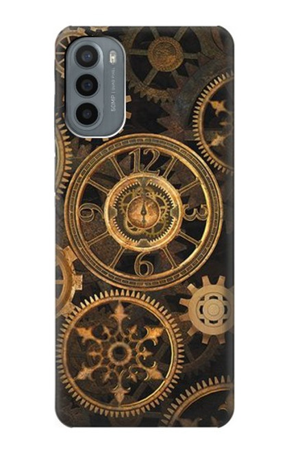 S3442 Clock Gear Case For Motorola Moto G31