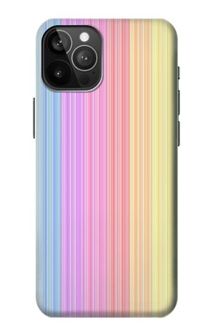 S3849 Colorful Vertical Colors Case For iPhone 12 Pro Max