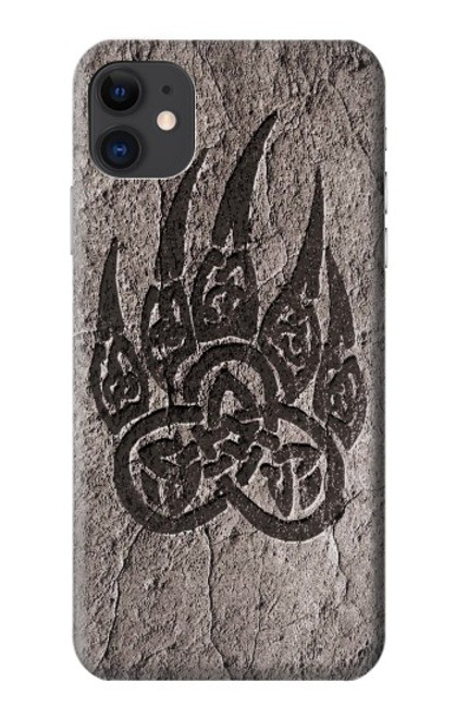 S3832 Viking Norse Bear Paw Berserkers Rock Case For iPhone 11