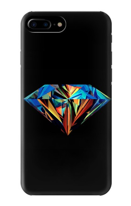 S3842 Abstract Colorful Diamond Case For iPhone 7 Plus, iPhone 8 Plus