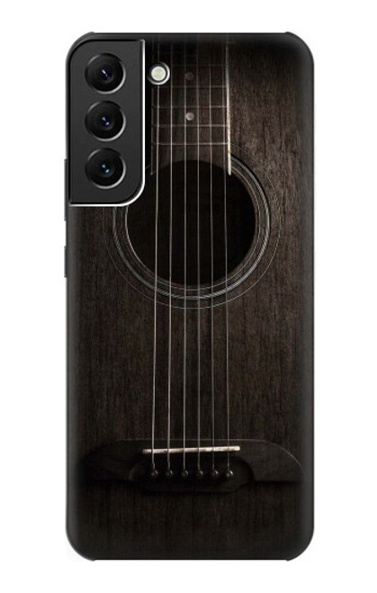 S3834 Old Woods Black Guitar Case For Samsung Galaxy S22 Plus