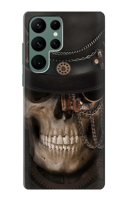 S3852 Steampunk Skull Case For Samsung Galaxy S22 Ultra