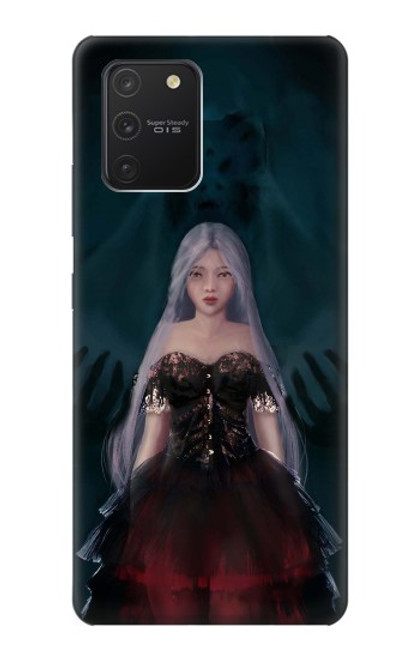 S3847 Lilith Devil Bride Gothic Girl Skull Grim Reaper Case For Samsung Galaxy S10 Lite