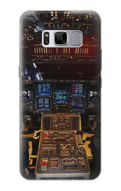 S3836 Airplane Cockpit Case For Samsung Galaxy S8 Plus