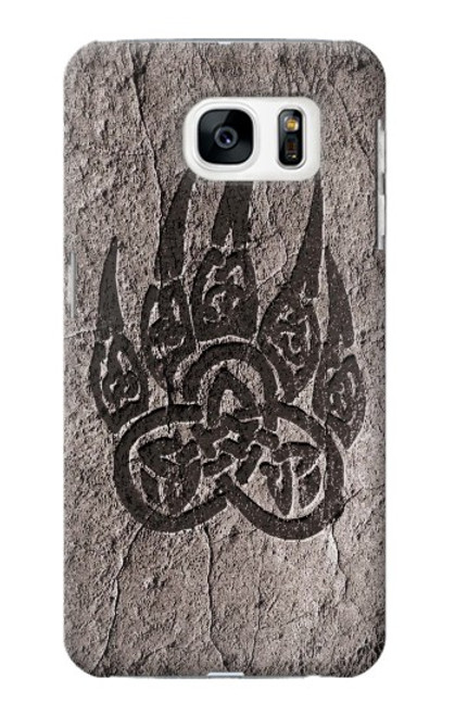 S3832 Viking Norse Bear Paw Berserkers Rock Case For Samsung Galaxy S7