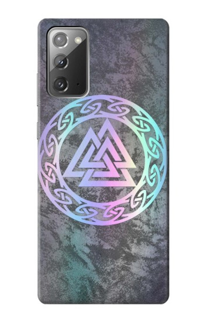 S3833 Valknut Odin Wotans Knot Hrungnir Heart Case For Samsung Galaxy Note 20