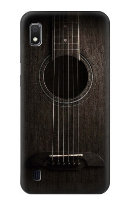 S3834 Old Woods Black Guitar Case For Samsung Galaxy A10