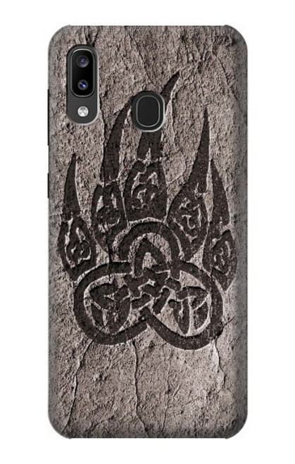 S3832 Viking Norse Bear Paw Berserkers Rock Case For Samsung Galaxy A20, Galaxy A30