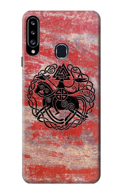 S3831 Viking Norse Ancient Symbol Case For Samsung Galaxy A20s