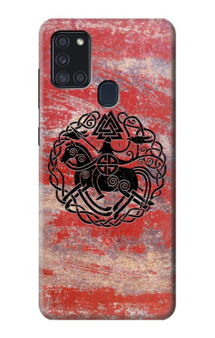 S3831 Viking Norse Ancient Symbol Case For Samsung Galaxy A21s