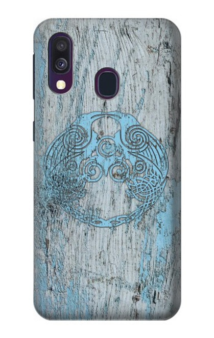 S3829 Huginn And Muninn Twin Ravens Norse Case For Samsung Galaxy A40