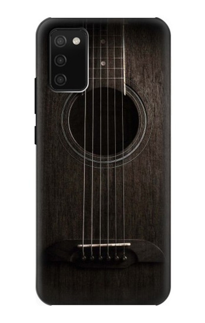 S3834 Old Woods Black Guitar Case For Samsung Galaxy A02s, Galaxy M02s  (NOT FIT with Galaxy A02s Verizon SM-A025V)