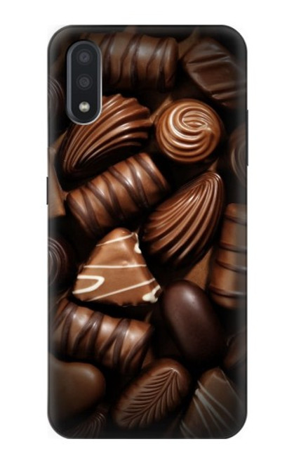 S3840 Dark Chocolate Milk Chocolate Lovers Case For Samsung Galaxy A01