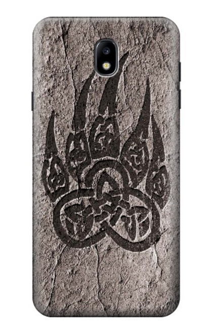 S3832 Viking Norse Bear Paw Berserkers Rock Case For Samsung Galaxy J7 (2018), J7 Aero, J7 Top, J7 Aura, J7 Crown, J7 Refine, J7 Eon, J7 V 2nd Gen, J7 Star