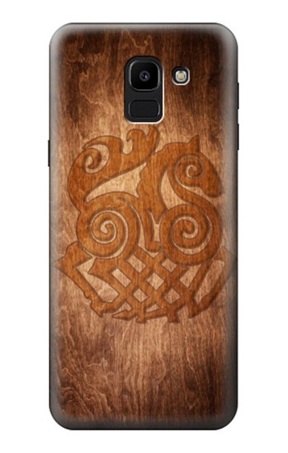 S3830 Odin Loki Sleipnir Norse Mythology Asgard Case For Samsung Galaxy J6 (2018)