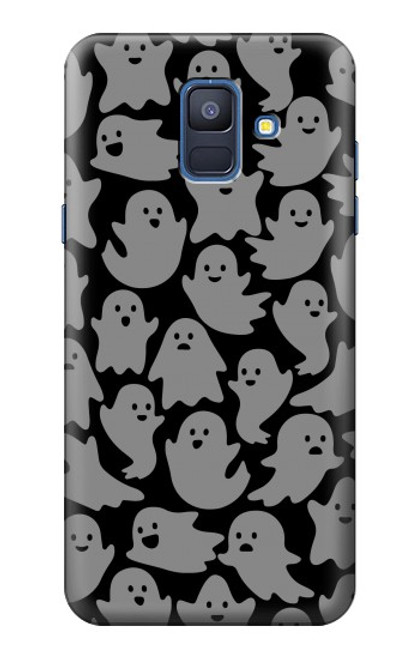 S3835 Cute Ghost Pattern Case For Samsung Galaxy A6 (2018)