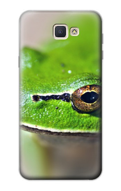 S3845 Green frog Case For Samsung Galaxy J7 Prime (SM-G610F)