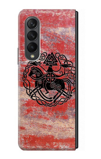 S3831 Viking Norse Ancient Symbol Case For Samsung Galaxy Z Fold 3 5G