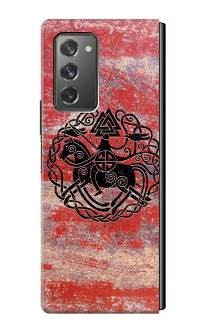 S3831 Viking Norse Ancient Symbol Case For Samsung Galaxy Z Fold2 5G