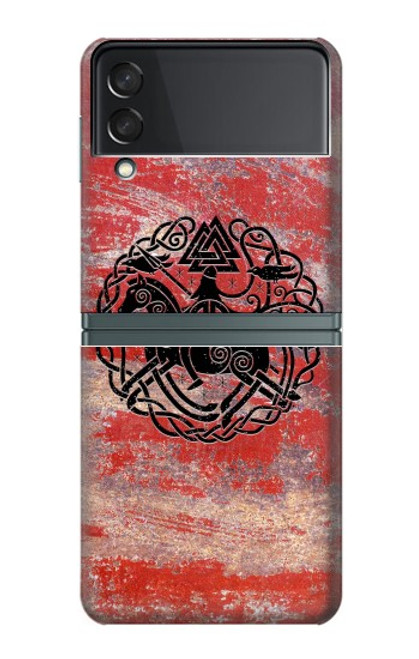 S3831 Viking Norse Ancient Symbol Case For Samsung Galaxy Z Flip 3 5G