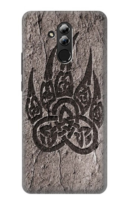 S3832 Viking Norse Bear Paw Berserkers Rock Case For Huawei Mate 20 lite