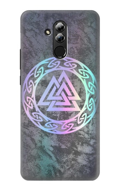 S3833 Valknut Odin Wotans Knot Hrungnir Heart Case For Huawei Mate 20 lite