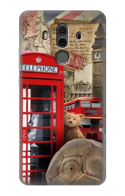 S3856 Vintage London British Case For Huawei Mate 10 Pro, Porsche Design