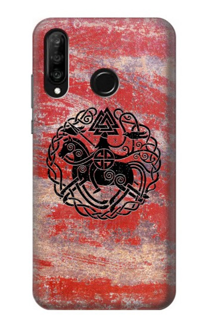 S3831 Viking Norse Ancient Symbol Case For Huawei P30 lite