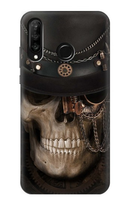 S3852 Steampunk Skull Case For Huawei P30 lite