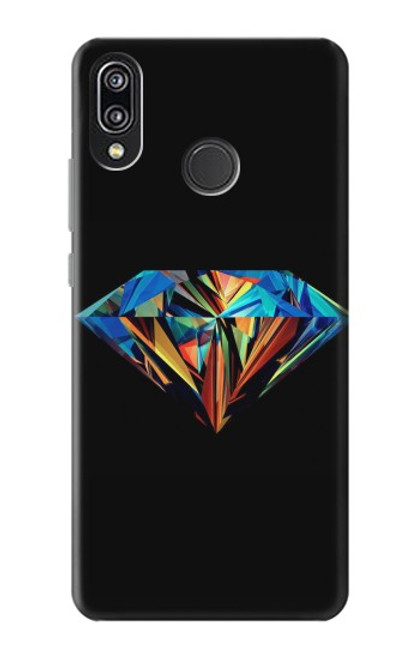 S3842 Abstract Colorful Diamond Case For Huawei P20 Lite