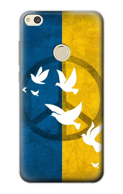 S3857 Peace Dove Ukraine Flag Case For Huawei P8 Lite (2017)
