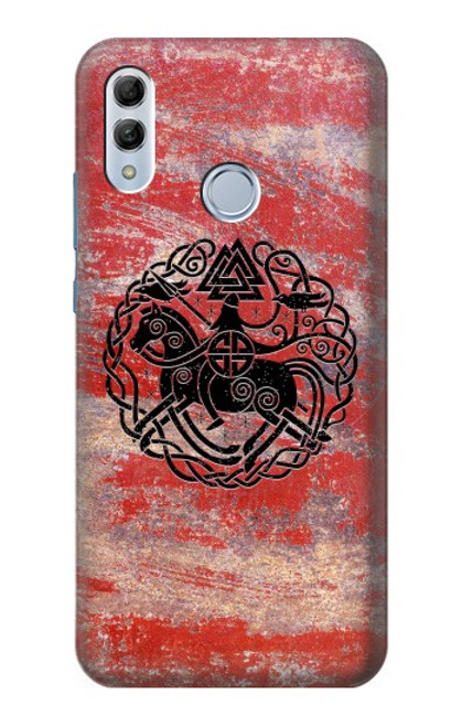 S3831 Viking Norse Ancient Symbol Case For Huawei Honor 10 Lite, Huawei P Smart 2019