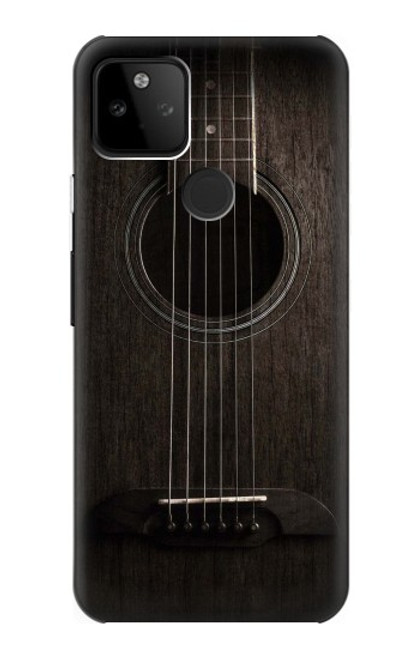 S3834 Old Woods Black Guitar Case For Google Pixel 5A 5G