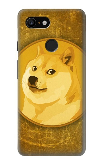 S3826 Dogecoin Shiba Case For Google Pixel 3