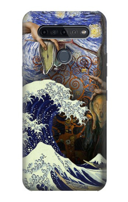 S3851 World of Art Van Gogh Hokusai Da Vinci Case For LG K51S