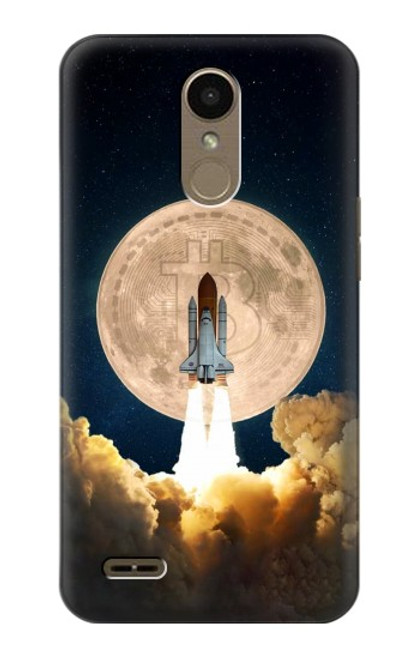 S3859 Bitcoin to the Moon Case For LG K10 (2018), LG K30