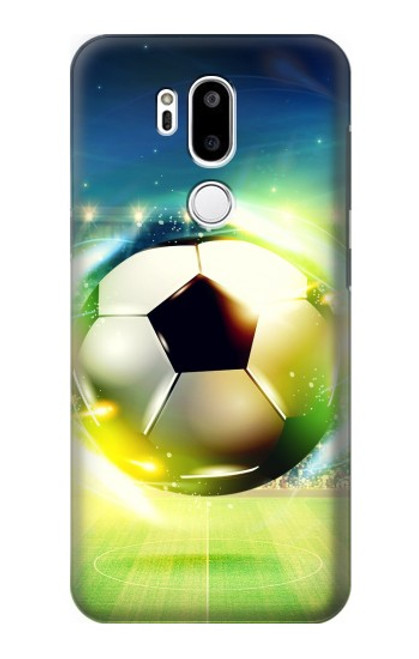 S3844 Glowing Football Soccer Ball Case For LG G7 ThinQ