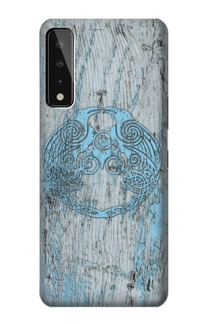 S3829 Huginn And Muninn Twin Ravens Norse Case For LG Stylo 7 5G