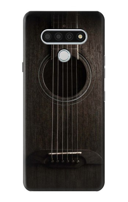 S3834 Old Woods Black Guitar Case For LG Stylo 6