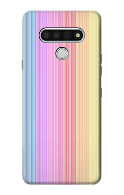 S3849 Colorful Vertical Colors Case For LG Stylo 6