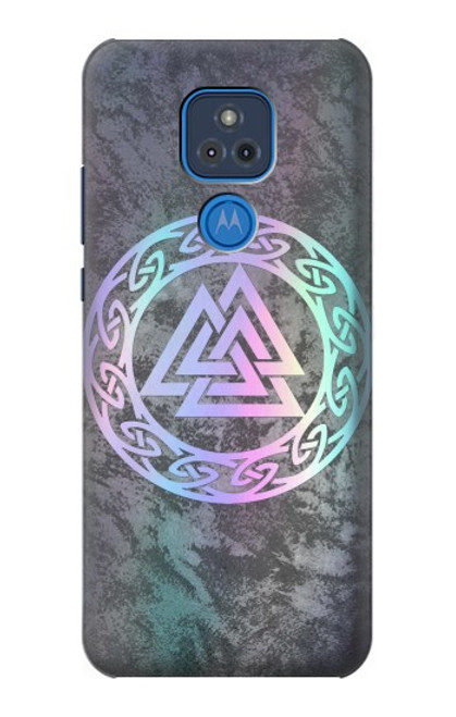 S3833 Valknut Odin Wotans Knot Hrungnir Heart Case For Motorola Moto G Play (2021)