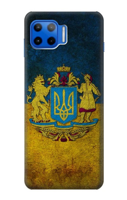 S3858 Ukraine Vintage Flag Case For Motorola Moto G 5G Plus