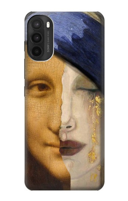 S3853 Mona Lisa Gustav Klimt Vermeer Case For Motorola Moto G71 5G