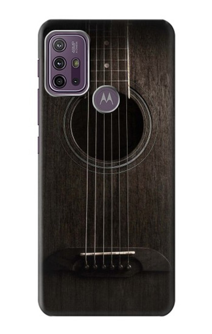 S3834 Old Woods Black Guitar Case For Motorola Moto G10 Power